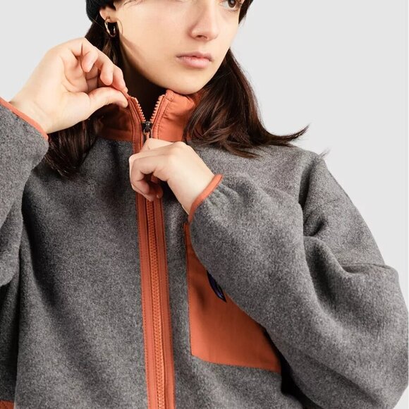 NWT Patagonia Synchilla Grey Fleece Winter Jacket - Picture 4 of 5